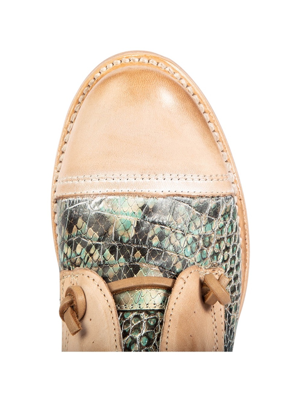 Freebird by Steven Tan & Teal Leather Slip-On Flats - Picture 5 of 8